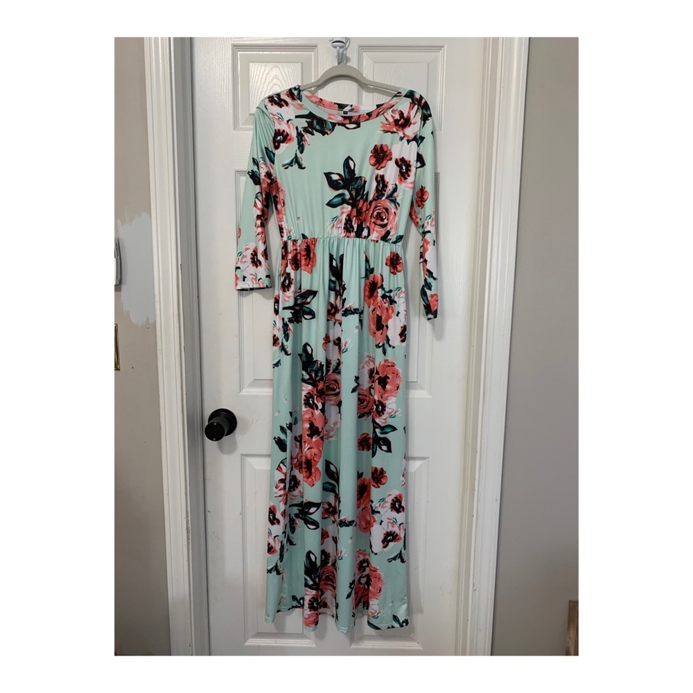 Floral Maxi Dress. Brand new